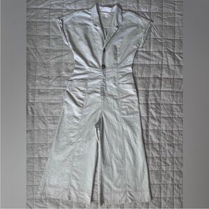 Anthropologie cropped jumpsuit